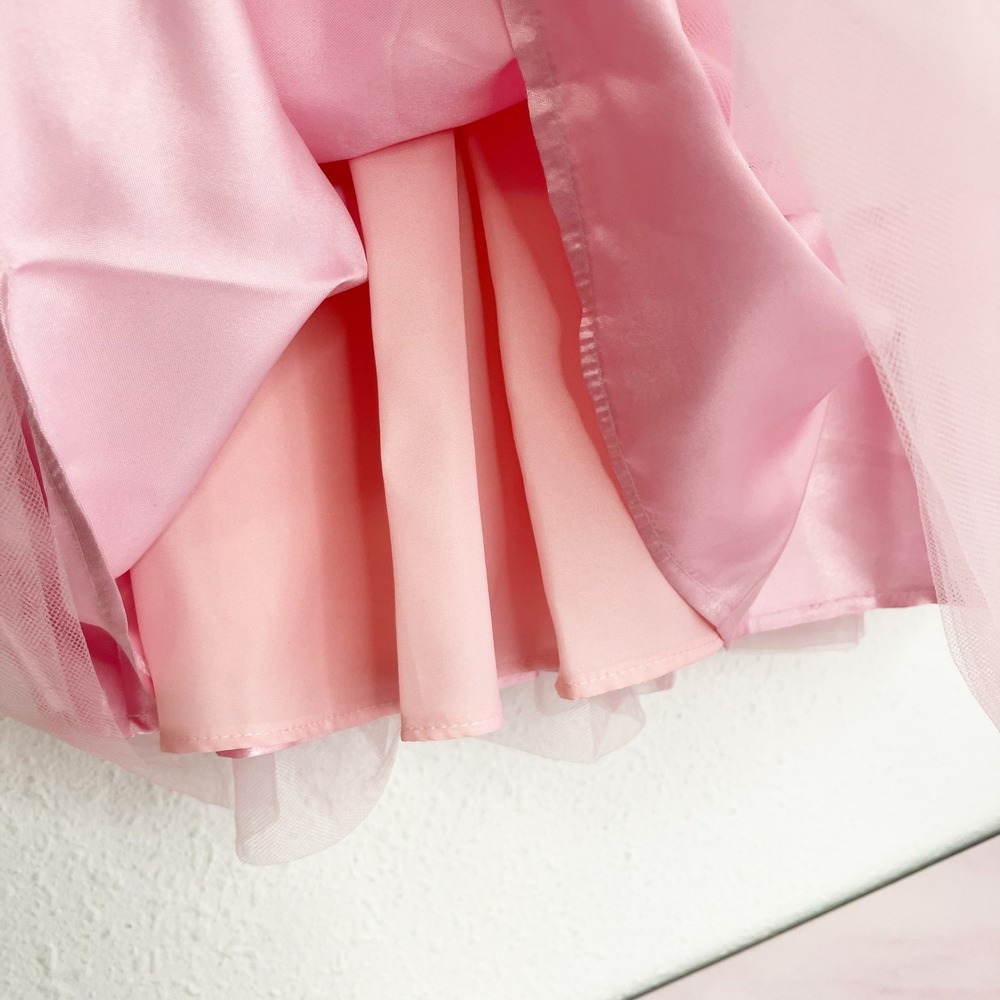 NWT Sarah Louise England Girls Dress Embroidered Navy Velvet Pink Tulle 2 yrs - Picture 12 of 14